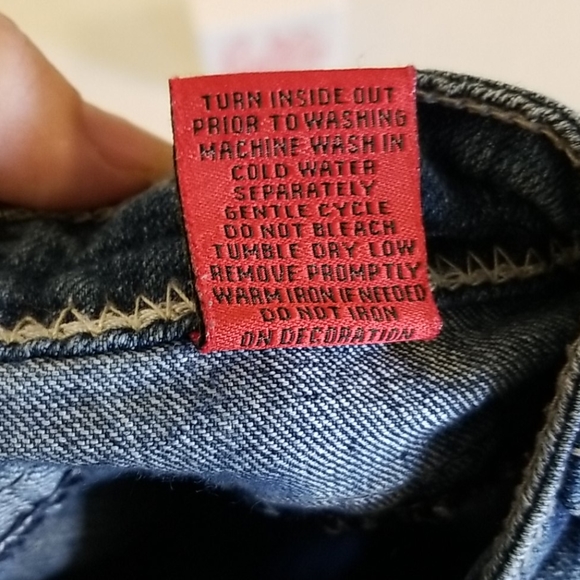 Eighty Eight Perfect Distressed Jeans Sz 9 - Picture 9 of 12